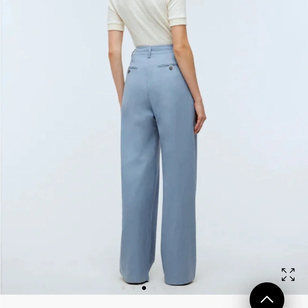 Madewell Harlow Wide-Leg Pant - Stonewash Blue 00 NWT - Picture 4 of 6